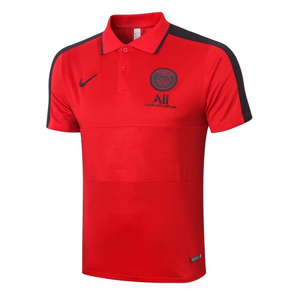 Polo Football Paris Saint Germain 2020-21 Rouge